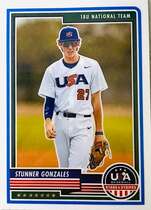 2023 Panini USA Baseball Stars & Stripes (Optichrome) #8 Stunner Gonzales