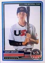 2023 Panini USA Baseball Stars & Stripes (Optichrome) #26 Grady Emerson