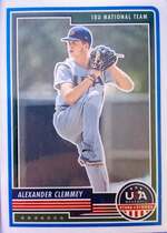 2023 Panini USA Baseball Stars & Stripes (Optichrome) #43 Alexander Clemmey