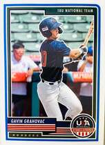 2023 Panini USA Baseball Stars & Stripes (Optichrome) #50 Gavin Grahovac