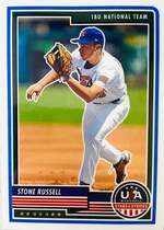 2023 Panini USA Baseball Stars & Stripes (Optichrome) #59 Stone Russell