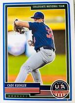 2023 Panini USA Baseball Stars & Stripes (Optichrome) #72 Cade Kuehler