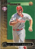 1997 Fleer Circa Fast Track #9 Scott Rolen