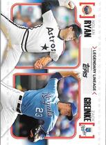 2010 Topps Legendary Lineage Series 1 #LL28 Nolan Ryan|Zack Greinke
