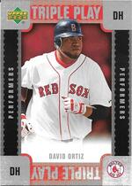2007 Upper Deck Triple Play Performers #TP-DO David Ortiz
