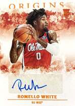 2021 Panini Chronicles Draft Picks Origins Rookie Autos #12 Romello White