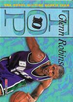 1995 NBA Hoops Top Ten #AR9 Glenn Robinson