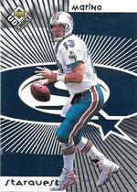 1998 Upper Deck Choice Starquest Blue 1 Star #13 Dan Marino