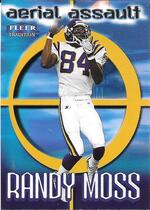 1999 Fleer Tradition Aerial Assault #12AA Randy Moss