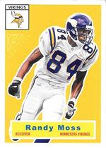 2000 Topps Gallery Heritage #H3 Randy Moss