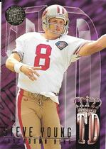 1995 Ultra Touchdown Kings Gold Medallion #10 Steve Young