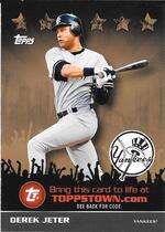 2009 Topps Topps Town Gold Series 2 #TTT29 Derek Jeter