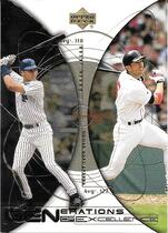 2000 Upper Deck Hitters Club Generations of Excellence #GE9 Garciaparra|Jeter