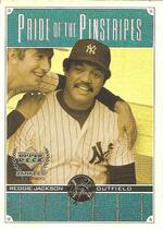 2000 Upper Deck Yankees Legends Pride of the Pinstripes #PP5 Reggie Jackson