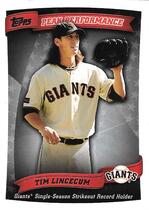 2010 Topps Peak Performance Series 1 #PP-2 Tim Lincecum