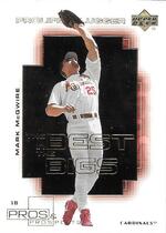 2000 Upper Deck Pros and Prospects Best in the Bigs #B4 Mark McGwire