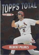 2002 Topps Total Topps Total Insert #TT36 Albert Pujols