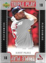 2007 Upper Deck Triple Play Performers #TP-AP Albert Pujols