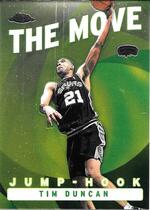 2002 Topps Chrome The Move #TM11 Tim Duncan
