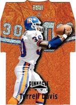 1996 Pinnacle Die Cut Jerseys Holofoil #9 Terrell Davis