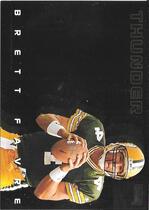 1993 SkyBox Premium Thunder and Lightning #TL7 Brett Favre|Sterling Sharpe