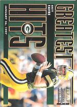 1998 Leaf Rookies and Stars Greatest Hits #1 Brett Favre