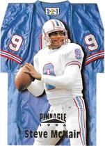 1996 Pinnacle Die Cut Jerseys #12 Steve McNair