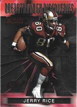 2000 Bowman Breakthrough Discoveries #BD1 Jerry Rice