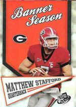 2009 Press Pass Banner Season #BS-14 Matthew Stafford