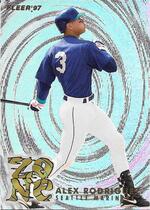 1997 Fleer Zone #15 Alex Rodriguez