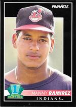 1992 Pinnacle Base Set #295 Manny Ramirez