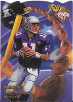 1995 Collectors Edge EdgeTech Quantum Die Cuts #19 Drew Bledsoe