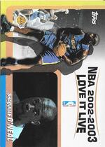2003 Topps Love it Live #LL-SO Shaquille O'Neal