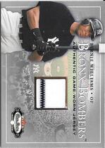 2003 Fleer Box Score Bronx Bombers Game Jersey #BW Bernie Williams