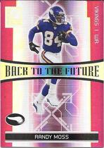 2006 Donruss Elite Back to the Future Red #9 Burleson|Moss