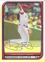 2008 Bowman Chrome Refractors #3 Brandon Phillips