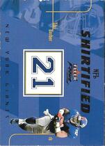 2003 Fleer Focus Shirtified #15NS Tiki Barber