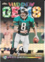1998 Topps Chrome Hidden Gems Refractors #HG11 Mark Brunell
