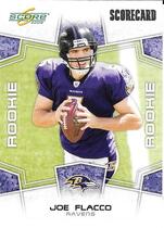 2008 Score Scorecard #344 Joe Flacco