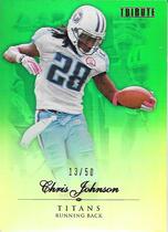2010 Topps Tribute Green #10 Chris Johnson