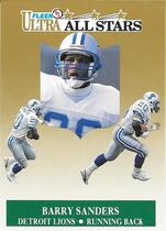 1991 Ultra All Stars #1 Barry Sanders