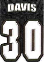 1997 Pacific Big Number Die Cuts #5 Terrell Davis