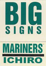2004 Fleer Platinum Big Signs #5BS Ichiro Suzuki