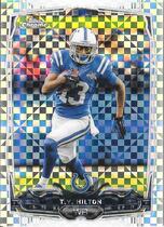 2014 Topps Chrome X-Fractor #36 T.Y. Hilton