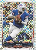2014 Topps Chrome X-Fractor #11 Ej Manuel