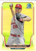 2014 Bowman Chrome Refractor #187 Trevor Rosenthal