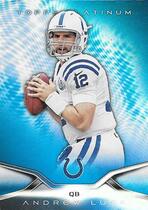 2014 Topps Platinum Blue Wave Refractor #67 Andrew Luck