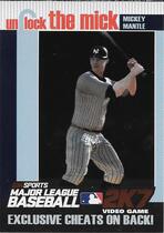 2007 Topps Unlock the Mick #UTM5 Mickey Mantle