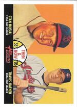 2007 Topps Heritage Then and Now #TN8 Stan Musial|Travis Hafner