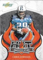 2008 Score Hot Rookies #HR-3 Chris Johnson